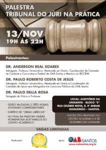 Palestra Tribunal do Juri na Pratica